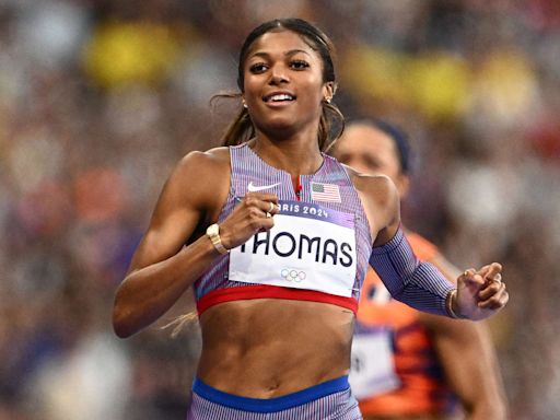 Golden Girl! Gabby Thomas Wins Gold Medal in Women's 200-Meter Final at 2024 Paris Olympics