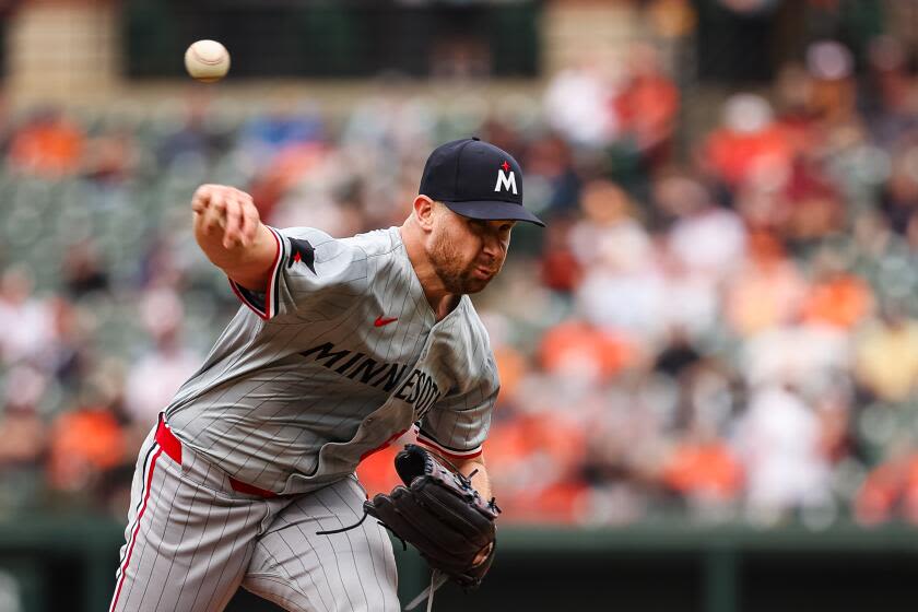 Shaikin: Risk and reward: This ex-Dodger used to throw 91 mph. Now he throws 97