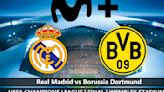 Movistar Plus en directo dónde televisan Real Madrid vs. Borussia Dortmund desde España