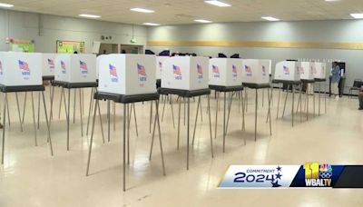 Early voting slow across Maryland for 2024 primary election