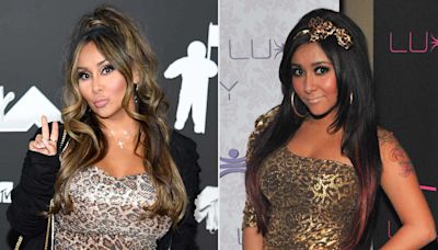 Snooki Takes Us Back to 2011 in Leopard Print Mini, Platforms and a Hint of a Pouf at 2024 MTV VMAs