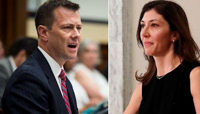 Former FBI officials Peter Strzok and Lisa Page reach settlement with DOJ over release of their text messages