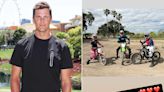 Tom Brady Enjoys an Adventurous 'Sunday Funday' with His Three Kids as They Ride Dirt Bikes in Fun Photo