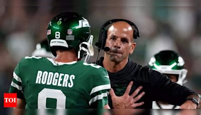 ... Rodgers Involved in the Big Move of Firing New York Jets' Head Coach Robert Saleh? | NFL News - Times of India