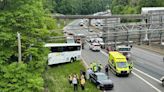 Buses traveling to Carowinds crash on I-85. Students, driver hospitalized, police say.