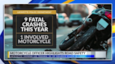 Lafayette Police motorcycle officer highlights road safety following death of Maurice man