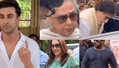 SRK, Aishwarya, Salman Khan, Amitabh Bachchan, Ranbir Kapoor, Deepika Padukone: Celebs who've cast their votes [PICS]