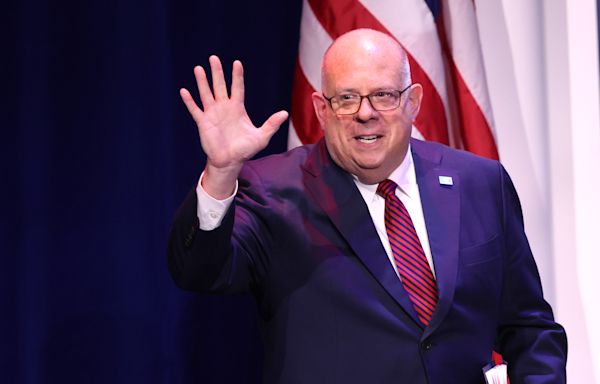 Larry Hogan "not afraid" of Trump as he makes play for key Senate seat