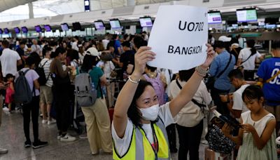 Hong Kong airport says some airlines affected by IT outage: ‘Feels chaotic’