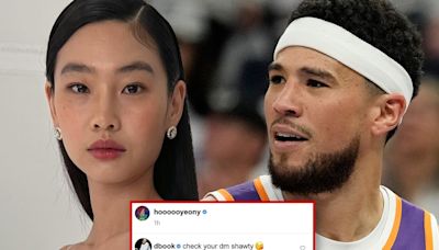 Devin Booker Fans Rush To 'Squid Game' Star Hoyeon Jung's IG After Fake Flirty Comment