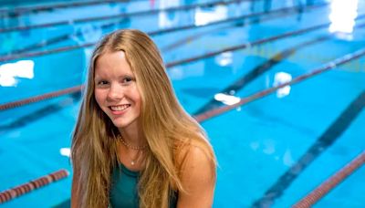 Meet Haddonfield’s Audrey Derivaux, the 14-year-old who’s swimming’s next rising star