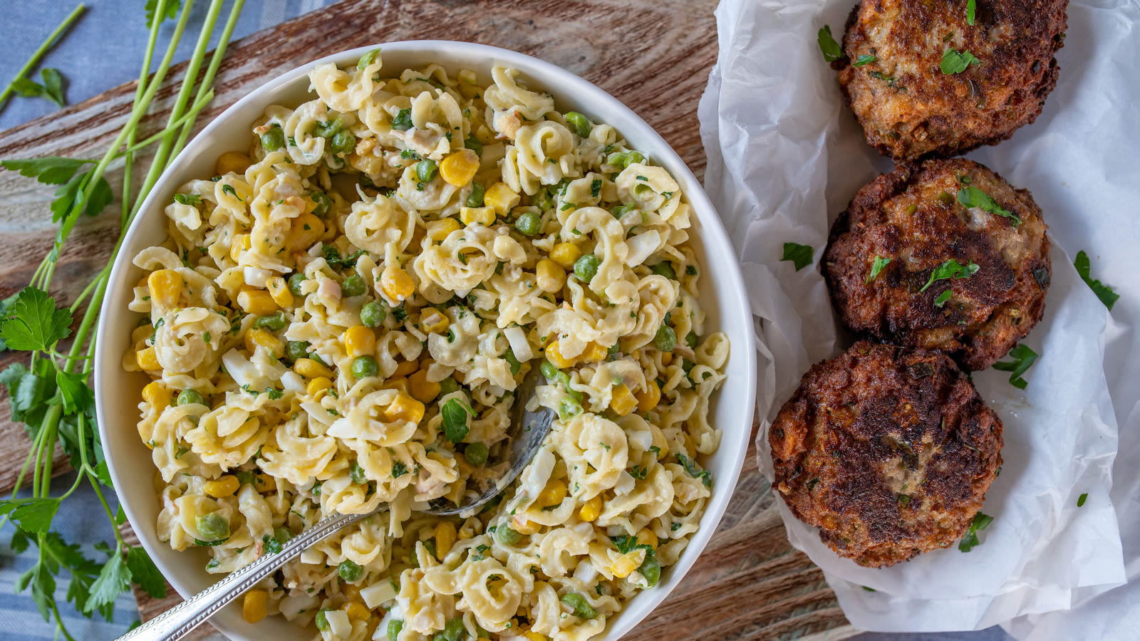 The Salty Ingredient That Makes German Pasta Salad Unique