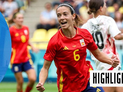 Olympic football highlights: Spain beat Japan 2-1