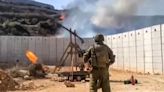 Israeli troops use medieval-style trebuchet weapon in fighting at Lebanon border