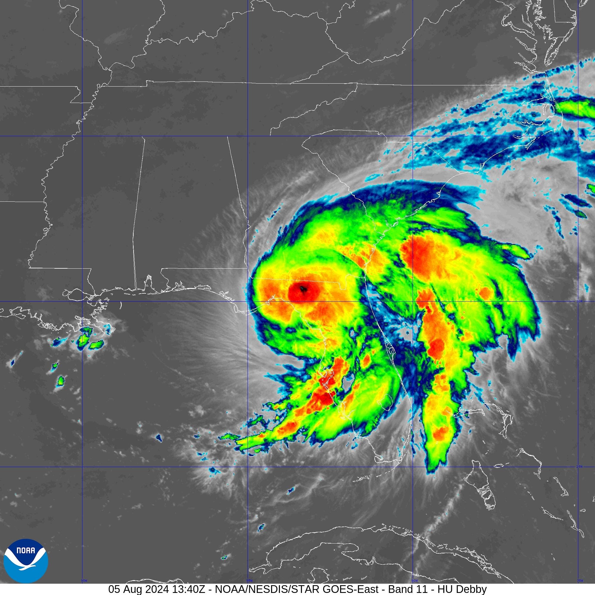 Hurricane Debby made landfall in Steinhatchee, Fl. How to pronounce the town's name, where it is