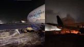 VIDEO: Otro avión Boeing sufre accidente; se sale de la pista y deja 10 heridos