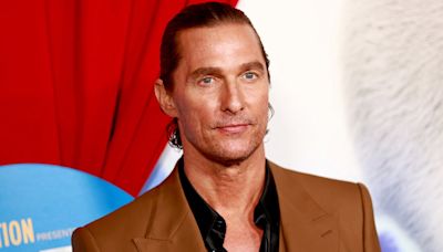 Matthew McConaughey's Eye Is Swollen Shut After Bee Sting