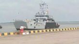 Indian ships Saryu, LCU58 dock at Yangon port in Myanmar - ET Infra