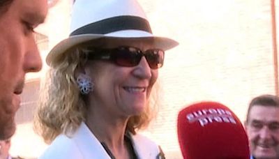 La Infanta Elena retoma su vida social tras la entrevista de su hija