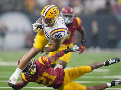 Mason Taylor breaks down Garrett Nussmeier, offensive performance in LSU's loss to USC