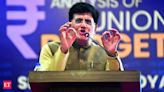 Removal of angel tax for startups to help attract investors: Piyush Goyal - The Economic Times