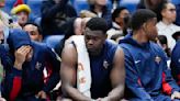 Zion Williamson is dealing with a finger injury during the Pelicans' playoff push