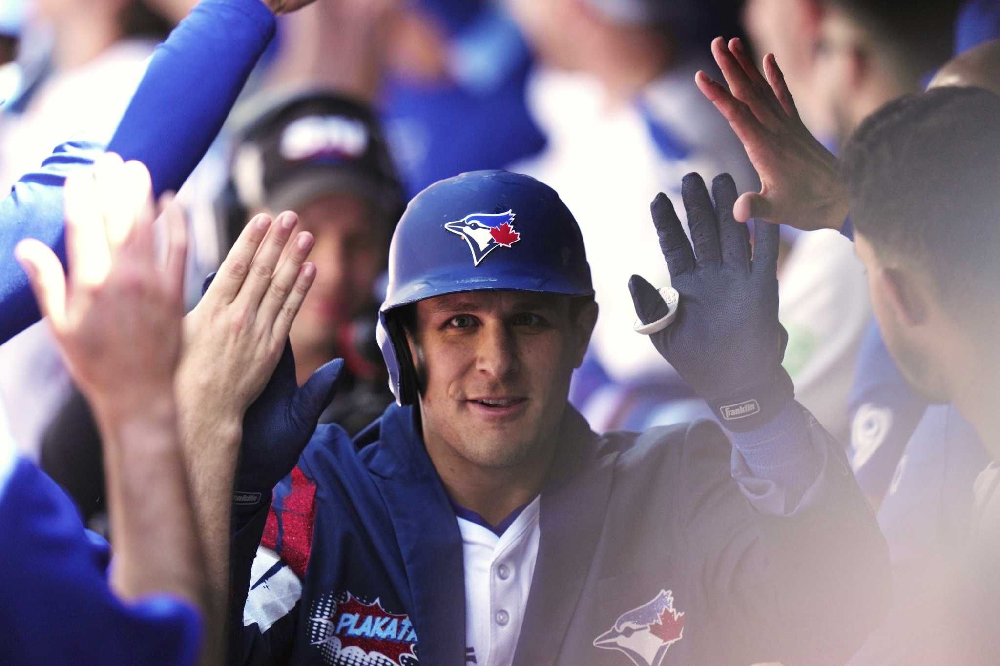 Varsho hits third career grand slam; Blue Jays hold on to beat Guardians 7-6