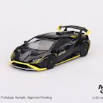 MGT 1:64 蘭博基尼 Lamborghini Huracán STO Nero Noctis 車模