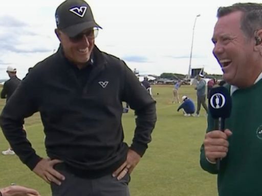 Phil Mickelson’s Open Championship Outfit Has Golf World Buzzing