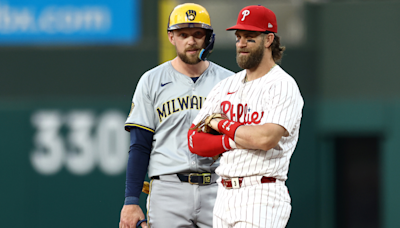 Rhys Hoskins returns to Philadelphia: First baseman gets emotional welcome home at Citizens Bank Park