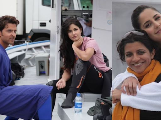 Katrina Kaif drops UNSEEN pics from ZNMD sets ft Hrithik Roshan, Farhan Akhtar as movie clocks 13 years; calls it ‘most magical time’