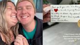 Food delivery driver's viral tip note wins hearts, and social media users are funding his wedding