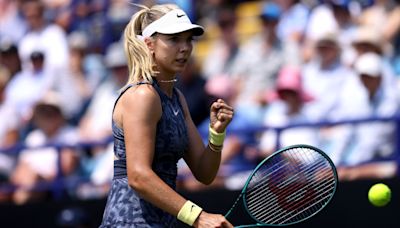 Katie Boulter stuns fifth seed Jelena Ostapenko to secure a quarter-final spot at Eastbourne International - Eurosport