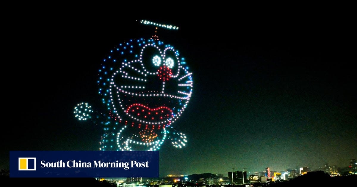 World’s first Doraemon drone show to light up Hong Kong’s Victoria Harbour