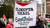 Manifestantes en la ciudad que organizará Eurovisión piden boicot a Israel