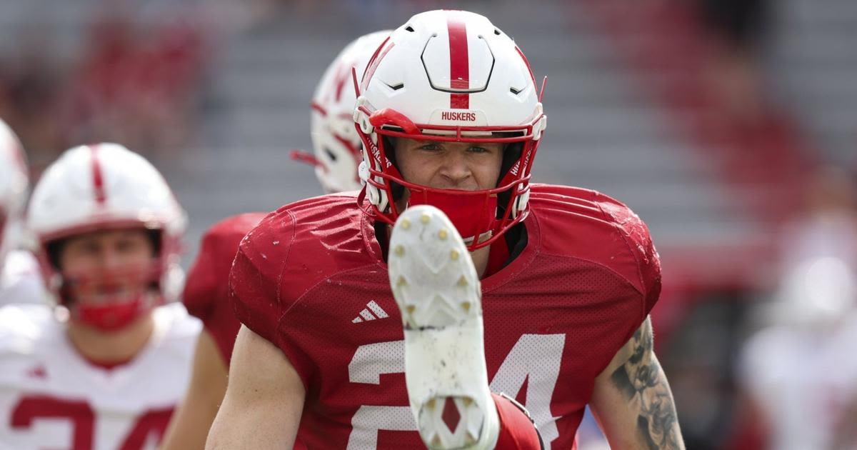 Nebraska's Thomas Fidone finishes spring camp with confidence 'through the roof'