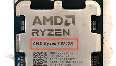 AMD Ryzen 9000 召回真正原因 ? 9700X IHS 表面刻錯 Ryzen 9 系列