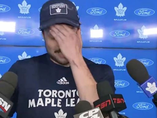 Auston Matthews makes Steve Simmons look like an idiot after stupid question this morning