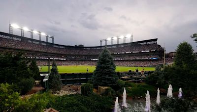 Brandon Marsh, trying to be ‘one with nature,’ explored the Coors Field forest. His teammates followed suit.