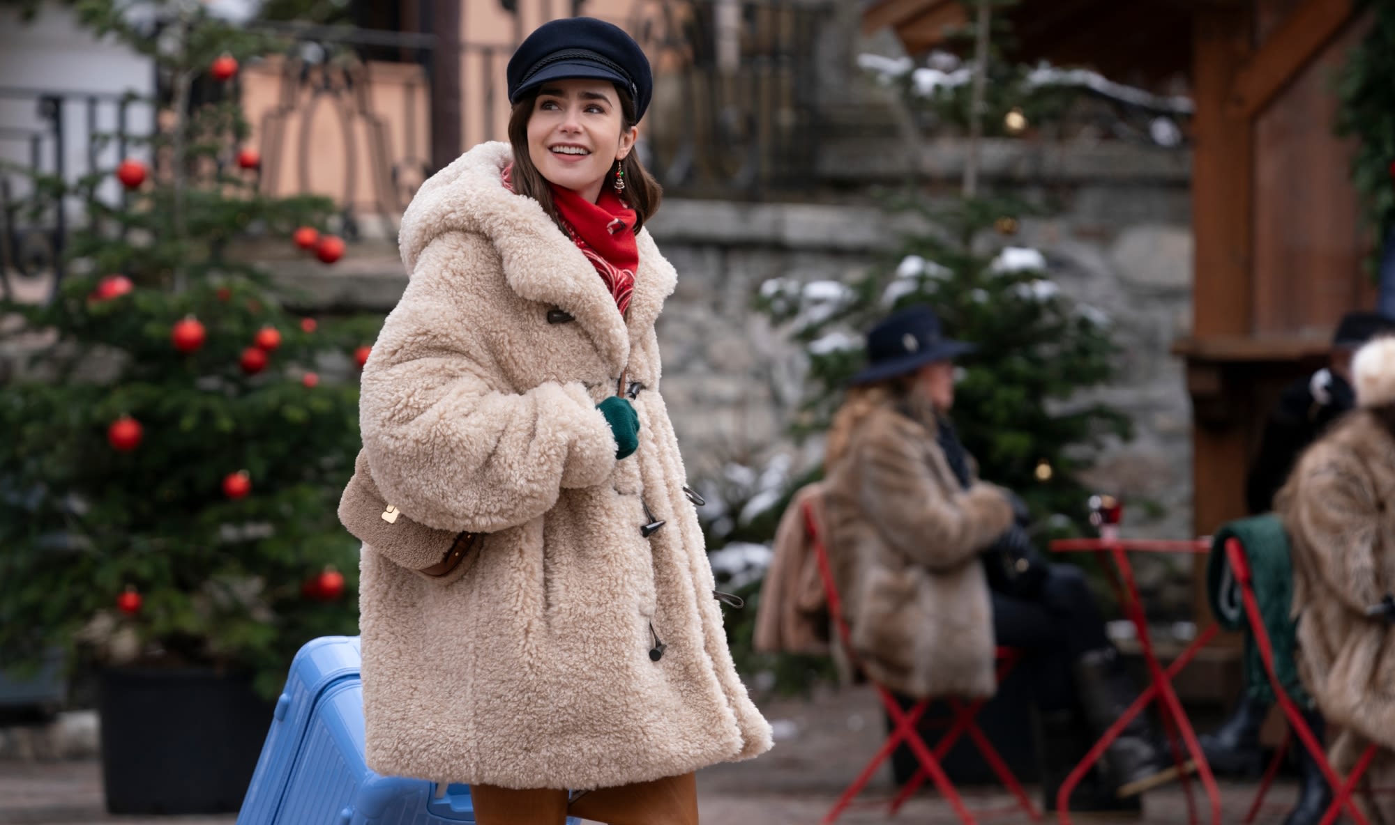 ‘Emily in Paris’ Debuts First-look Images of Season Four Outfits and Winter Wardrobe Makeovers