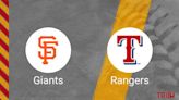 How to Pick the Giants vs. Rangers Game with Odds, Betting Line and Stats – June 7