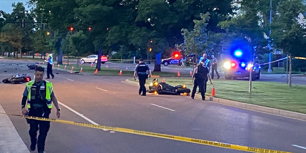 Multiple motorcycles involved in deadly crash north of downtown Colorado Springs