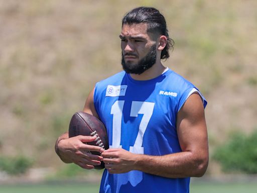 Puka Nacua begins training camp as a key cog in Rams' offense after historic rookie season