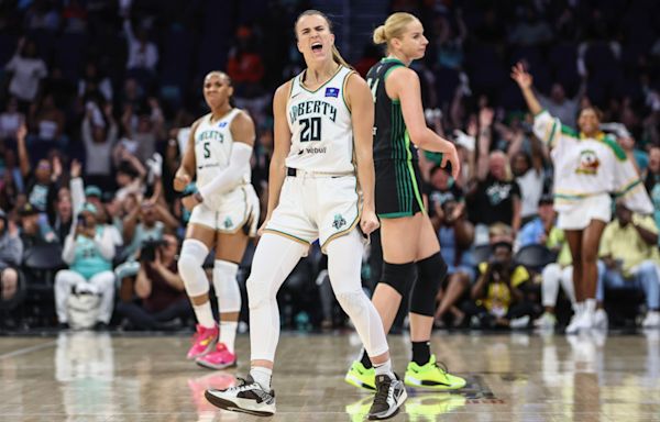 Sabrina Ionescu Receives Technical Foul For Emotional Outburst During Caitlin Clark, Fever Loss