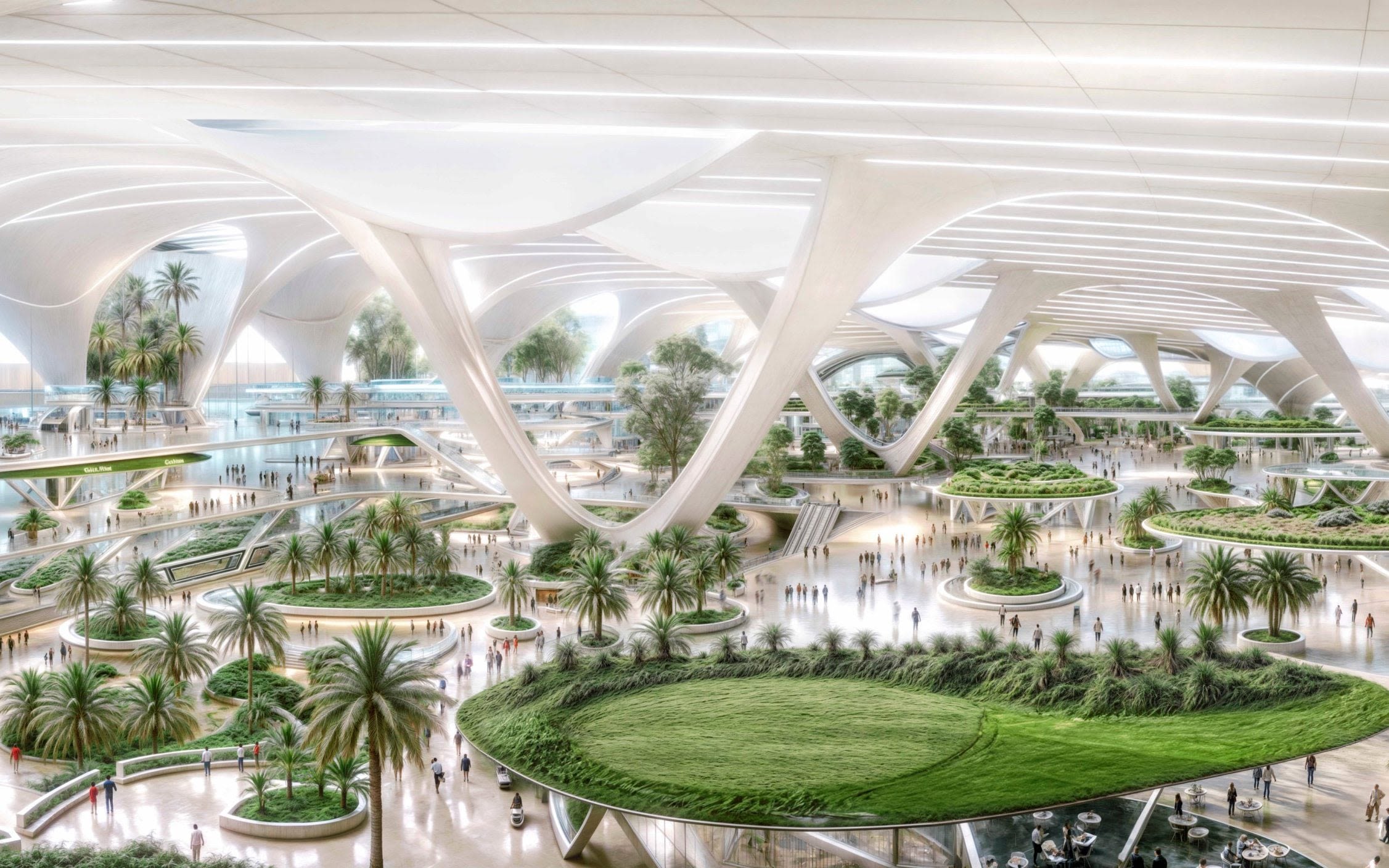 While Europe pursues net zero, mega-airports are being built in deserts