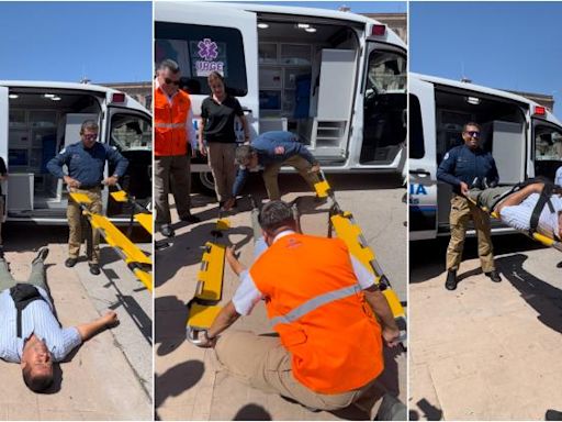 Presumen paramédicos camillas de tijera en nuevas ambulancias