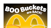 McDonald's brings back its Boo Buckets for Halloween this week