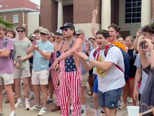 Ole Miss frat removes student who made 'racist actions' during Gaza counter-protest