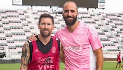 Higuaín, el Bojan de Inter Miami