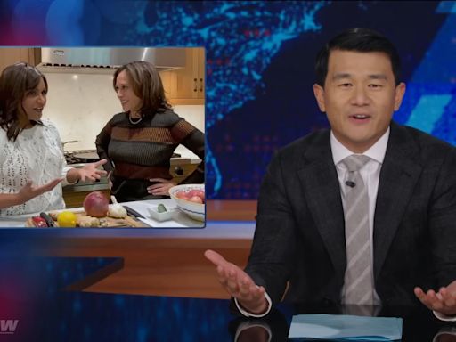‘The Daily Show’ Rips Trump for Dragging Mindy Kaling Into Kamala Attacks